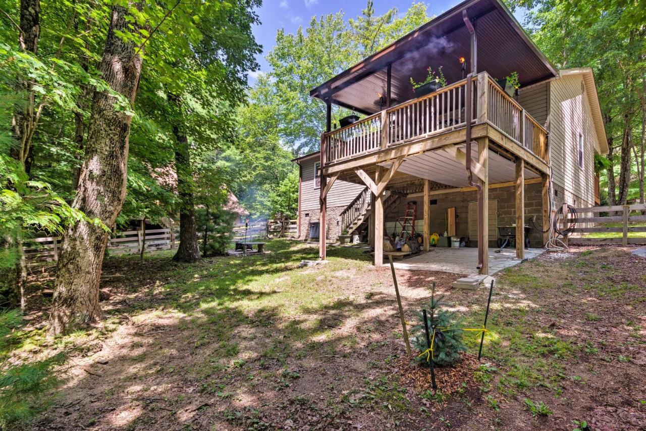 Beech Mountain Home With Covered Deck, Near Skiing! מראה חיצוני תמונה